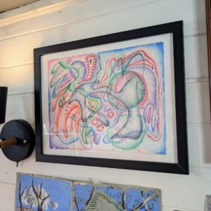 Silly mind - Original framed drawing - Image 3